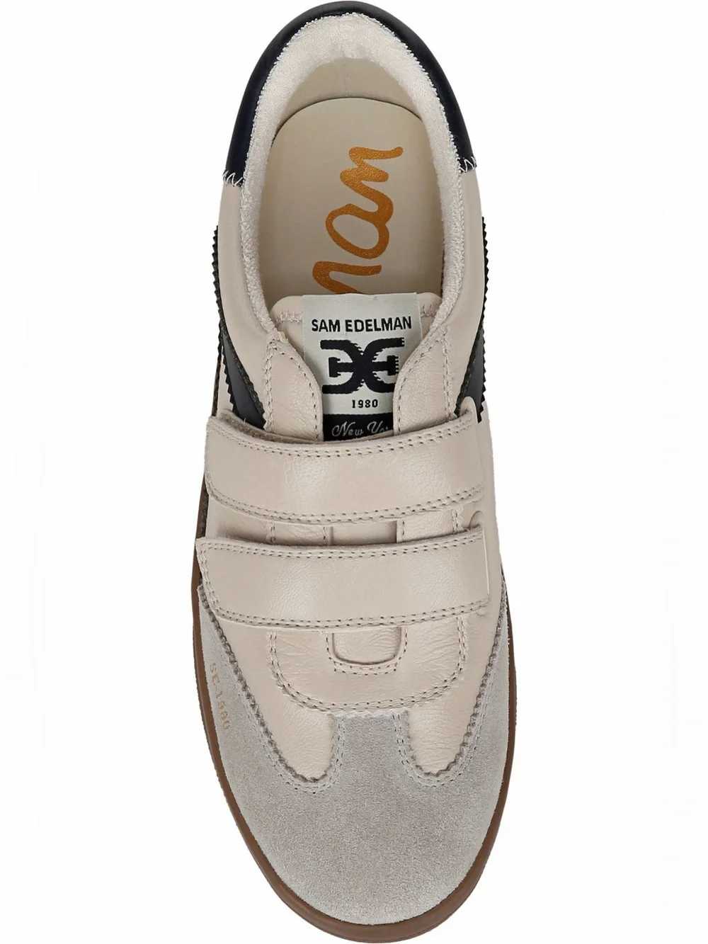 Sam Edelman Ivory and Grey Talia Sneakers NWT